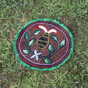 Doble Snake Pattern Shipibo Embroidery