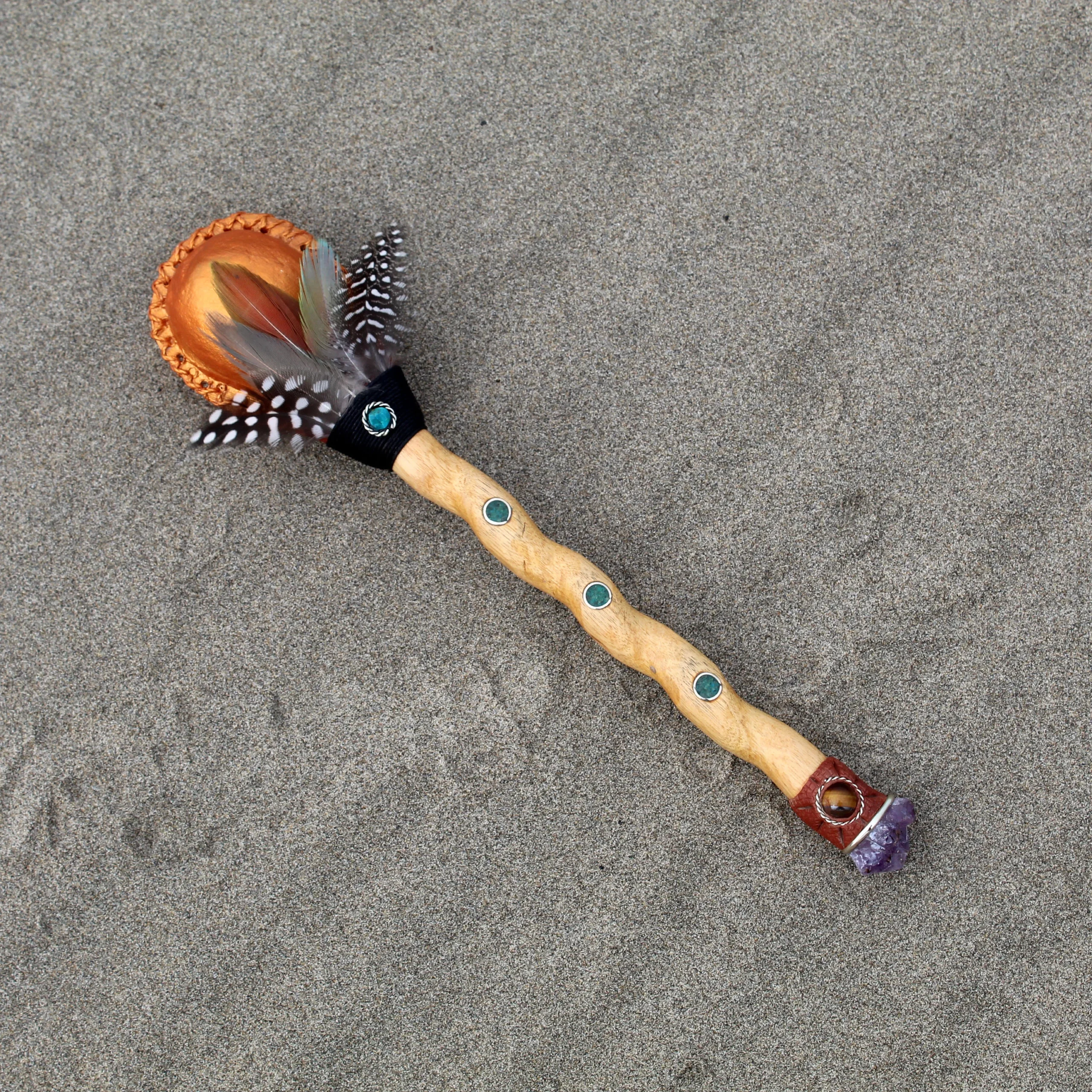 CEREMONIAL RATTLES - SERPOST EXPRESS SHIPPING
